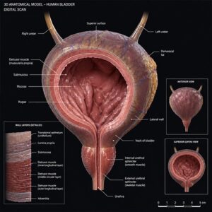 3D bladder model